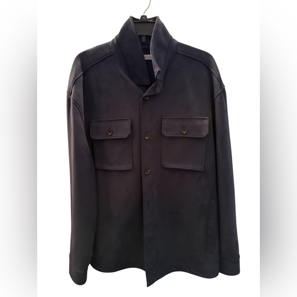 Zara Men's Suede Jacket - Picture 2 of 9